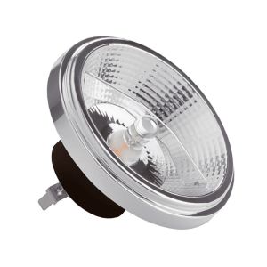 Dimbar Bisolux G53 (AR111) LED lampa Cuma, svart, 12W, dim to warm