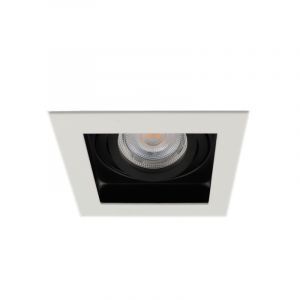 Vit infälld spotlight modern, Rona