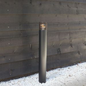 Modern utelampa svart, Sanel, IP44