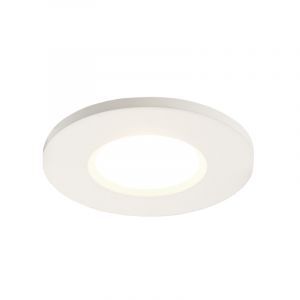 Modern infälld spotlight badrum vit, Jule, IP65