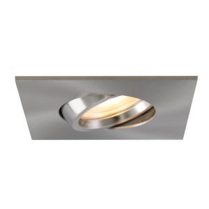 Aluminium infälld spotlight badrum nickel, Jill, IP44