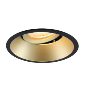 Aluminium infälld spotlight guld, Tyron