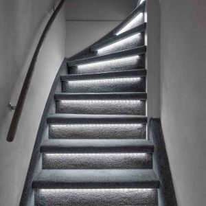 Förlängningsset dimbara trapp LED-strips, 2 LED-strips 4000K