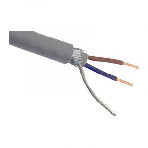 5 meter Jordkabel XMVK-AS 2 x 2,5 mm. grå