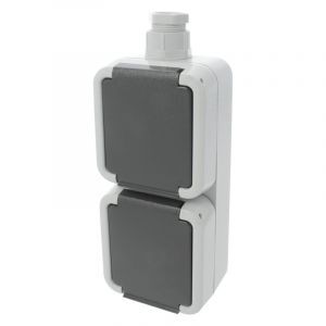 Peha Stänksäker Socket Dubbelskyddande Earth Gland M20
