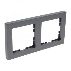 Q-Link S-Line täckram, 2-vägs, svart/antracit