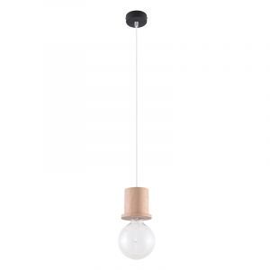 Trä fönsterlampa brun, Gaelle