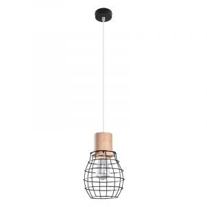 Trä fönsterlampa brun, Gerbrich