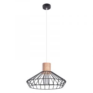 Trä fönsterlampa brun, Gesina
