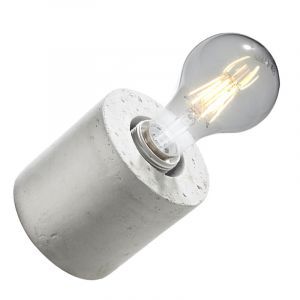 Betong vägglampa grå, Anela