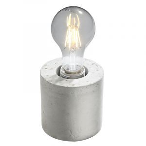 Betong bordslampa grå, Anela