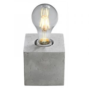 Betong bordslampa grå, Anniko
