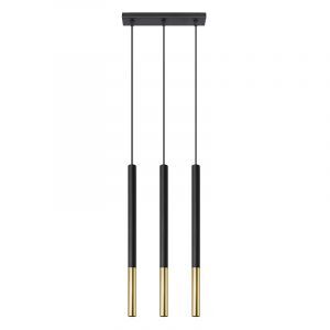 Aluminium fönsterlampa guld, Ilonca