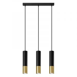 Aluminium fönsterlampa guld, Hediye
