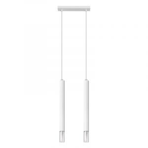 Glas fönsterlampa vit, Ishani