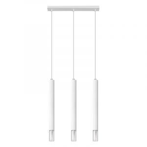 Glas fönsterlampa vit, Ishani
