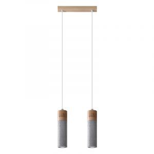 Betong fönsterlampa brun, Ferron