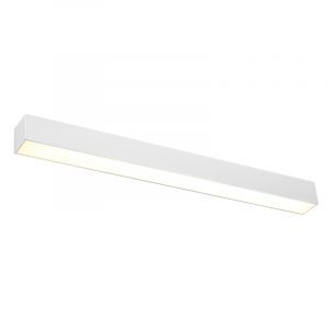 Aluminium vägglampa vit, Mascha, 22W, 3000K LED