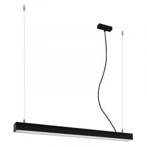 Aluminium fönsterlampa svart, Mascha, 31W, 3000K LED