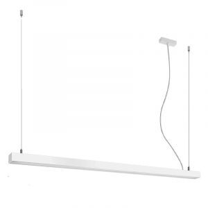 Aluminium fönsterlampa vit, Mascha, 48W, 3000K LED