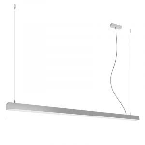 Aluminium fönsterlampa grå, Mascha, 48W, 3000K LED
