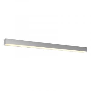 Aluminium vägglampa grå, Mascha, 48W, 3000K LED