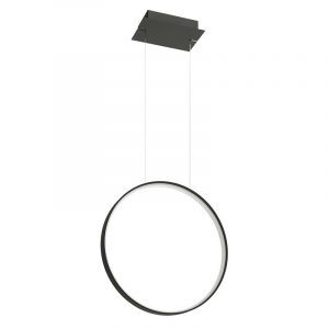Aluminium fönsterlampa svart, Ringo, 30W, 3000K LED