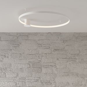 Aluminium plafond vit, Ringo, 30W, 3000K LED