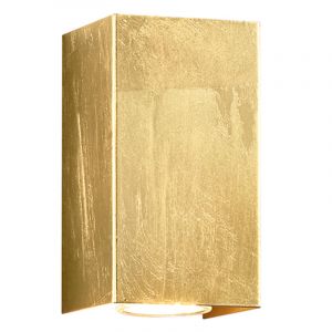 Guld up down vägglampa modern, Adam