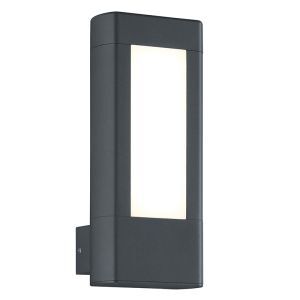Antracit utelampa modern, Yndira, 4,5W, 3000K LED, IP54