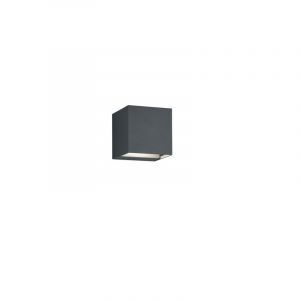 Antracit utelampa modern, Sejerby, 3W, 3000K LED, IP54