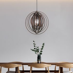 Brun fönsterlampa modern, Xoelle