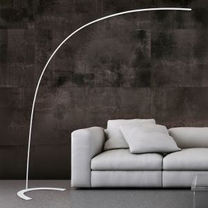 Vit båglampa modern, Libro, 18W, 3000K LED, med brytare