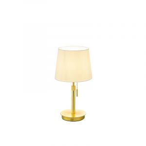 Mässing bordslampa modern, Niva, med dra i strömbrytaren