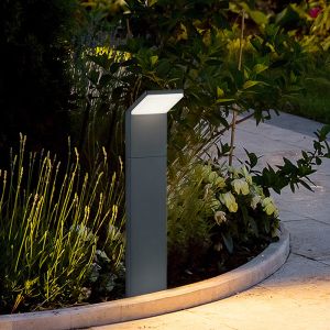 Svart utelampa modern, Solana, 9W, 3000K LED, IP54