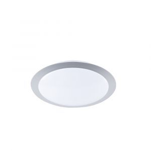 Silver plafond plast, Ramsgate, 9W, 3000K LED