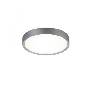 Silver taklampa badrum plast, Evelina, 18W, 3000K LED, IP44