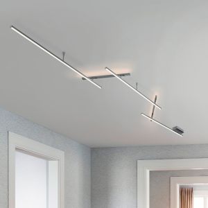 Nickel plafond design, Kandla, 6W, 3000K LED