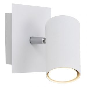 Vit väggspotlight modern, Kaso