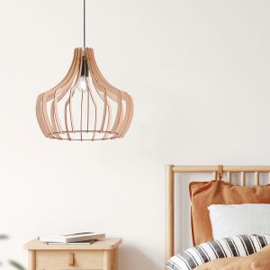 Rustik fönsterlampa trä, Valenthina