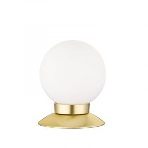 Mässing bordslampa modern, Nolan, 3W, 3000K LED, med brytare