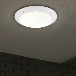 Vit plafond modern, Gandrup, IP54