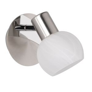 Nickel väggspotlight modern, Benita