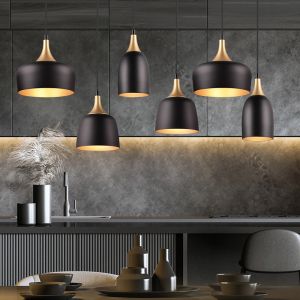 Svart fönsterlampa modern, Declan