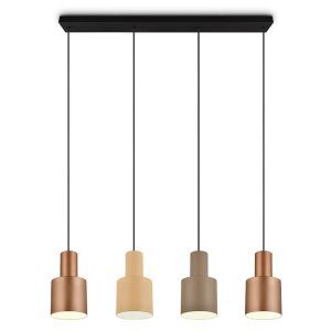Taupe fönsterlampa modern, Amila