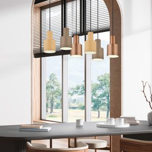 Taupe fönsterlampa modern, Amila