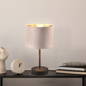 Beige bordslampa modern, Ercan