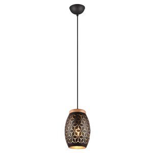 Svart fönsterlampa modern, Delana