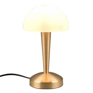 Mässing bordslampa modern, Delila, med beröringsdimmer