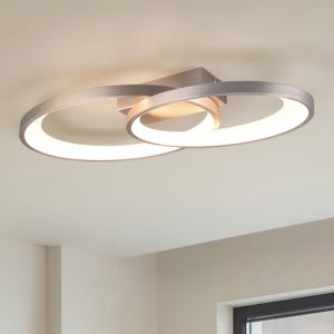 Nickel plafond modern, Ersan, 25W, 3000K LED